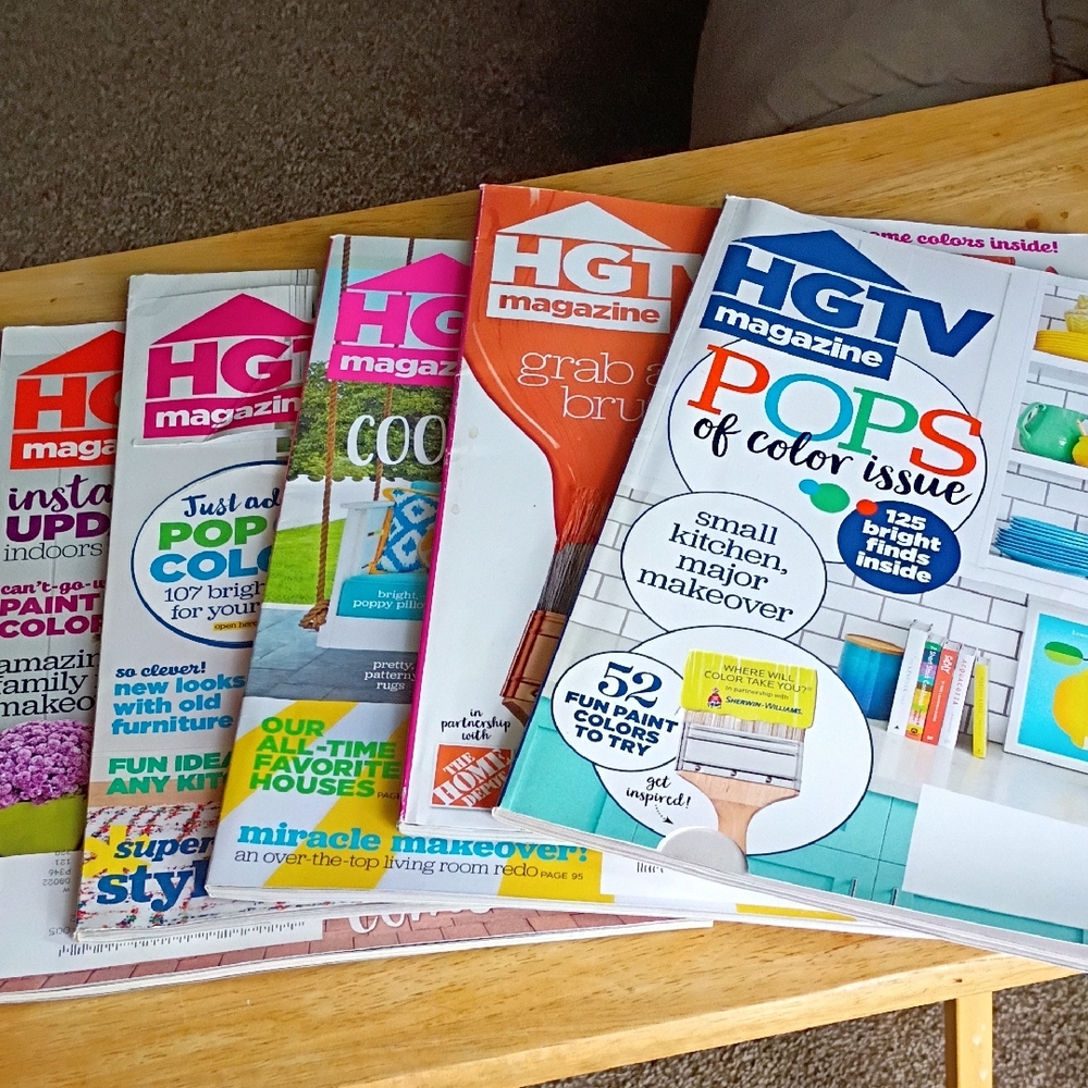 🤑HGTV Magazine Collection